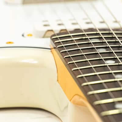 2025 Fender MIJ Traditional II Late '60s Jaguar White Pearl with Gigbag image 9