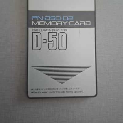 Roland PN-D50-02 Sound Card Decay Group for D50 / D550 image 1