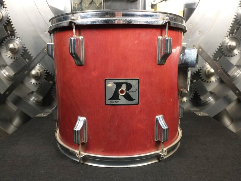 Rogers "Big R" Tom 12" x 14" Japan Natural Cherry image 1