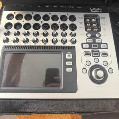 QSC TouchMix-16 Touch Screen Compact Digital Mixer 2010s - Silver image 2