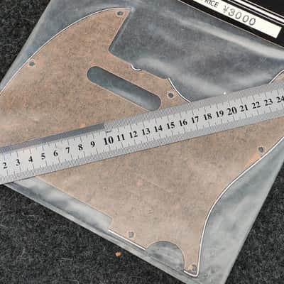 1980's Tokai Japan NOS T-234 Telecaster Pickguard (3-Ply Brown Celluloid) image 8