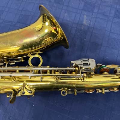 Vintage Martin Busine Alto Sax Saxophone with Original Case Made in the USA for Parts or Repair 1919 image 13