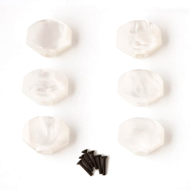 PRS S2 Tuner Buttons, Pearloid (6) image 1