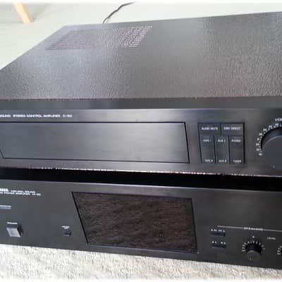 Recapped Yamaha C-50/M-50 preamp, power amp combo image 2