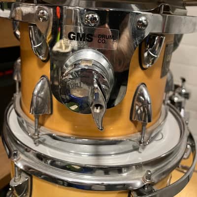 GMS SL series 5pc drums 10/12/14/20” w/ 14”x5.5” snare Natural birch image 12