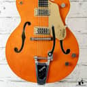 2011 Gretsch G6120SSLVO Brian Setzer Nashville TV Jones Electric Guitar Orange w/OHSC