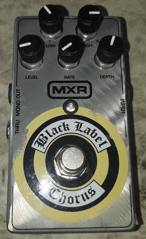 ギター MXR Black Label Chorus MXR ZW-38 Black Label Chorus | Reverb Canada