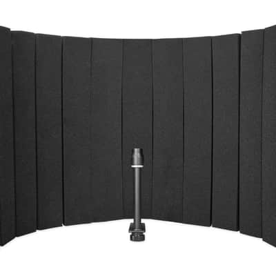 Rockville ROCKSHIELD 4 Large Studio Mic Isolation Shield Vocal Recording Booth image 2