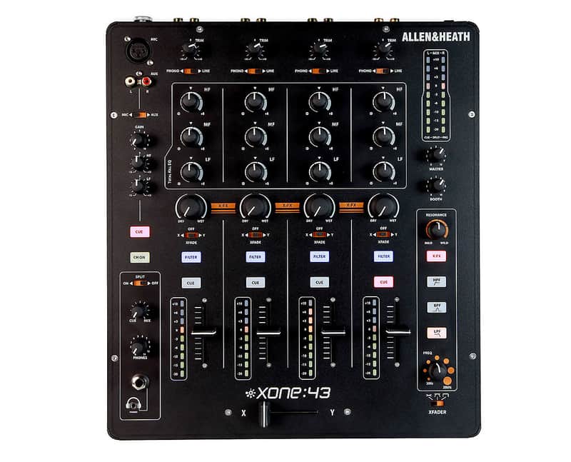Allen & Heath XONE:43 4+1 Channel DJ Scratch Mixer image 1