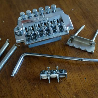 Fender System One Tremelo System 1984-87 Chrome (Solid) image 1