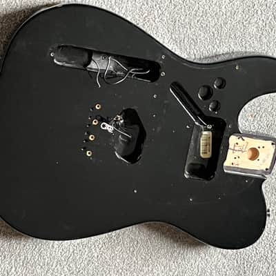 Immagine lefty 2007 Fender MIM Standard Telecaster guitar body black left handed - 1
