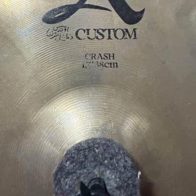 Zildjian 15" A Custom Crash Cymbal 1991 - Present - Brilliant image 2
