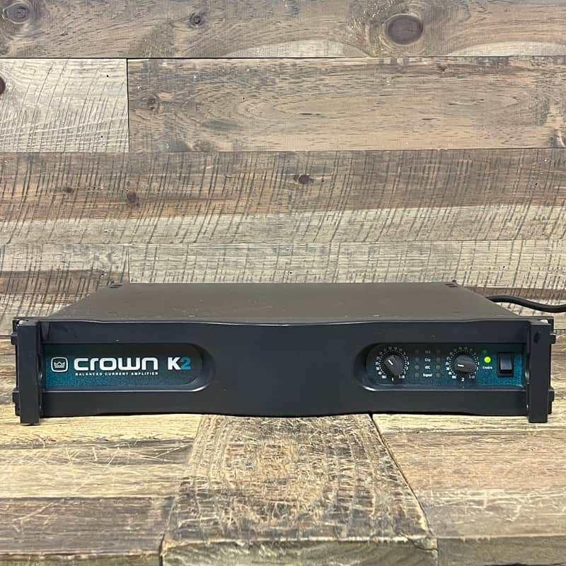 Crown K2 Balanced current amplifier Three of 4 in stock image 1