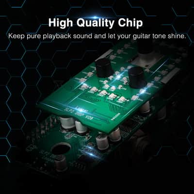 Looper Guitar Pedal with Tuner – 9 Loops, 40-Minute Recording & Unlimited Overdubs image 2