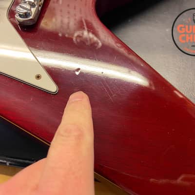 1991 Gibson Flying V ’67 Reissue Cherry – Early Reissue, Original Patent Pickups, OHSC image 16