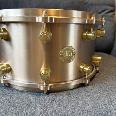 DW MFG True Cast Bell Bronze 7x14" Snare Drum 2025 - Present - Bronze image 13