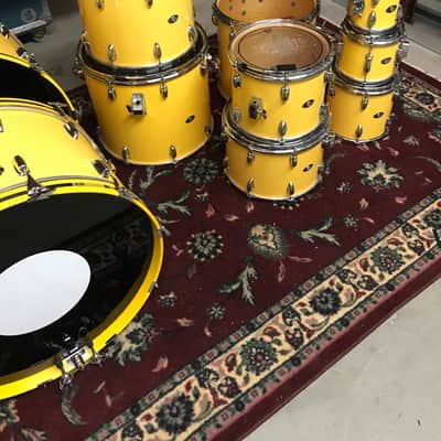 SLINGERLAND DRUM SET, TAMA HARDWARE, NORTH DRUMS, GIBRALTER/ZILDJIAN/ANVIL Drum and Hardware Collection 70's/80's image 1