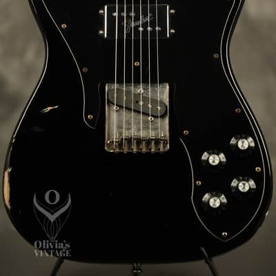 1987 Fender Made in Japan Telecaster Custom Black MIJ image 1