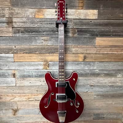 Yamaha SA-20 12-String Hollow Body 1968 - 1972 - Cherry Red image 12