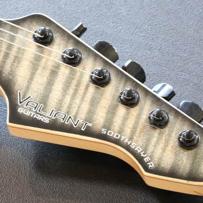 Valiant Soothsayer Charcoal Flametop NAMM Show Piece + COA OHSC (6785) image 12