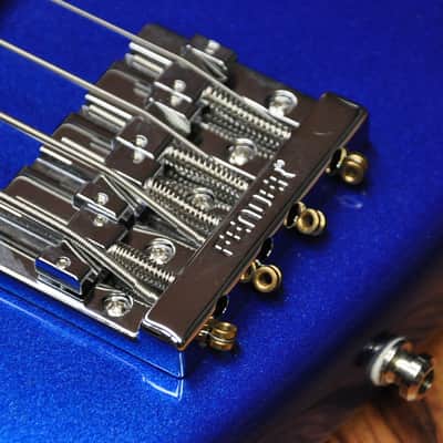 Fender American Ultra Jazz Bass - Cobra Blue image 7
