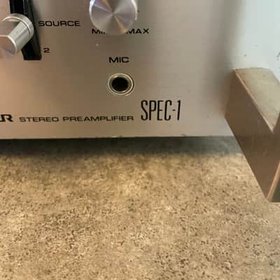 Pioneer Spec-1 preamplifier working 1970’s image 5