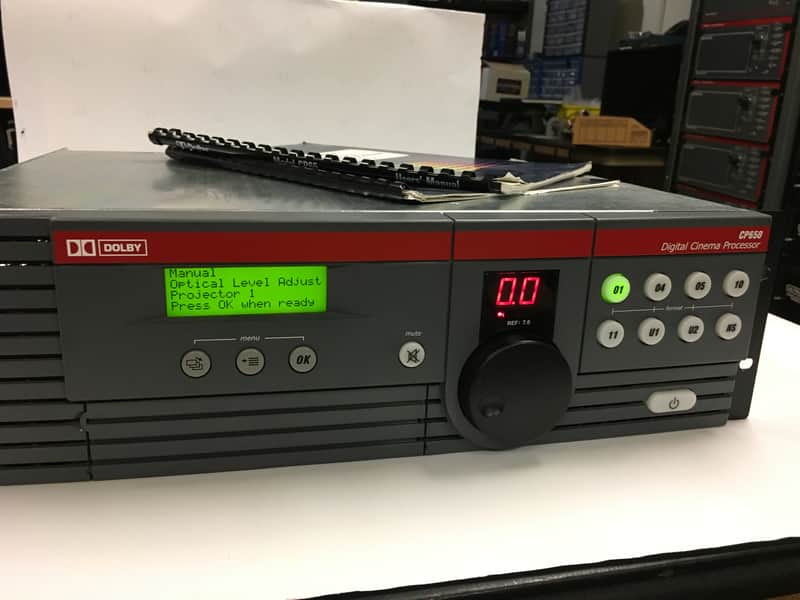 Dolby CP650 Digital Cinema Surround Sound Processor w/ Service and Installation manual image 1