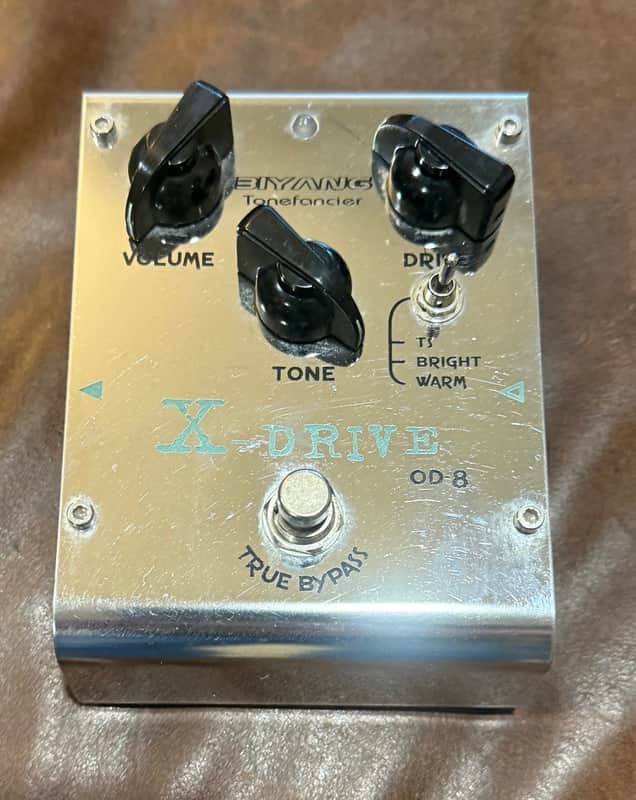 Biyang Tonefancier OD-8 X-Drive Overdrive 2010s - Silver image 1