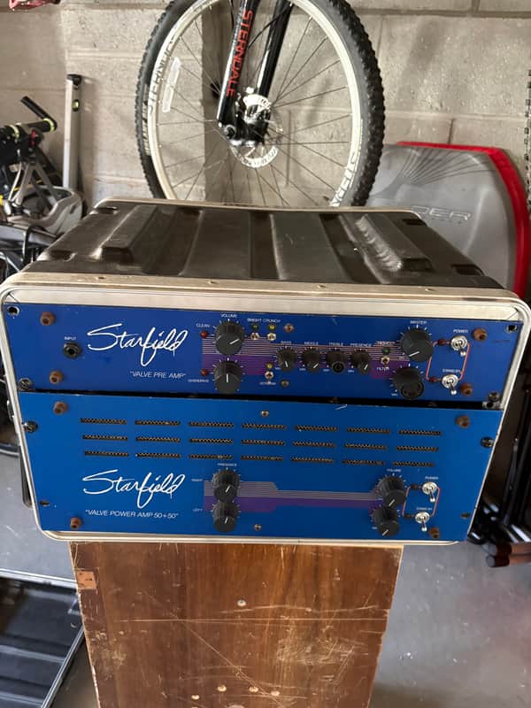 Starfield VPA-1 and VPA-50 Pre Amp and 50/50 Power Amp 1980 image 1