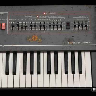 Rare Vintage Soviet Elektronika EM-25 Synthesizer Strings (Fully restored) image 5