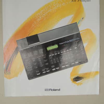Publicité en français Original ROLAND RA50 RA-50 REALTIME ARRANGER Bon état