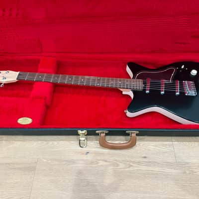 Jerry Jones Neptune Baritone Guitar | Black, 3 Pickups, Original Case! image 1