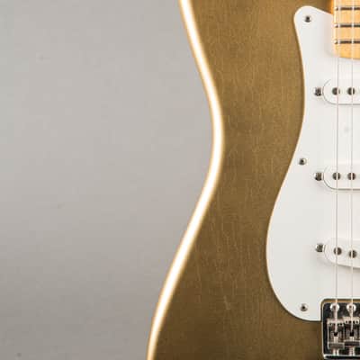 Fender Custom Shop 30th Anniversary Jimmie Vaughan Signature Stratocaster 2023, Aztec Gold image 3