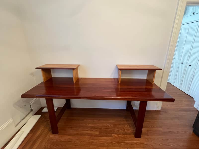 Solid Wood Handmade Custom Cherry Studio Desk image 1