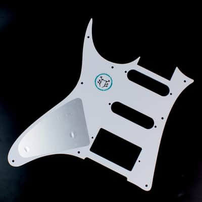 Custom Guitar Pick Guard For Ibanez RG 40 ,HSS ,3ply White image 4