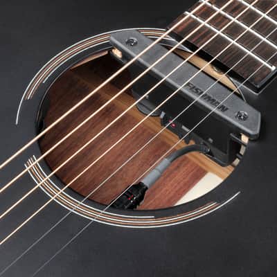 Ibanez JGM10 Acoustic Guitar - Black Satin Top, Natural High Gloss Back and Sides (JGM10BSN) image 14