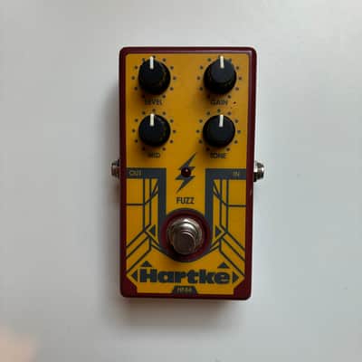 Hartke HF44 Bass Fuzz 2010s - Orange/Red image 3