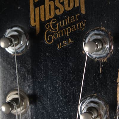 Gibson Vintage 1983 Les Paul Sonex-180 Electric Guitar Ebony Finish image 13