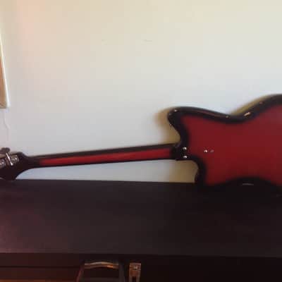 Vintage Silvertone 1443 Bass Danelectro Hornet + Original Case image 18