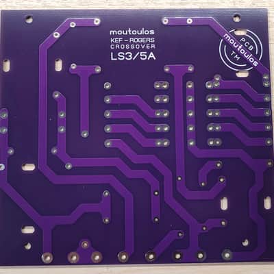 Crossover BBC-Rogers-KEF LS3-5A (LS3/5A) PurplePCB image 2