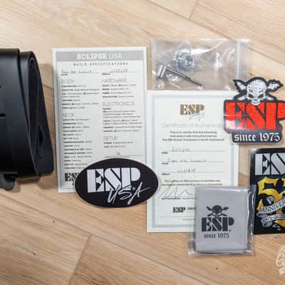 ESP USA Eclipse Full Thickness w/ Seymour Duncans – Tiger Eye Sunburst image 10