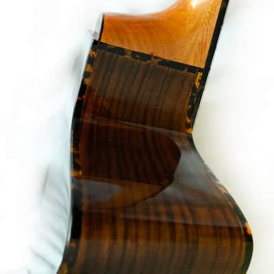 Cafe Americain Paris - 'Manon' - Gypsy Jazz Guitar - Made in France - LEFT HANDED - (with case) image 6