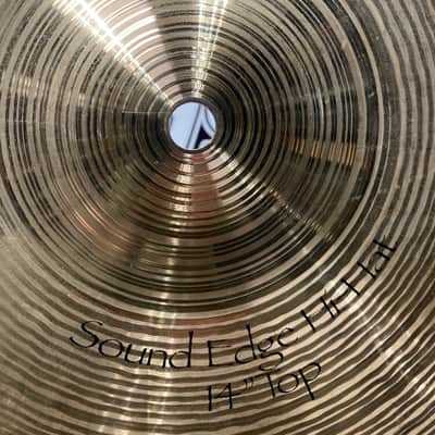 Tris Imboden's, Chicago, Paiste Signature 14" Sound Edge Hi Hats Pair, 1026g, 1118g image 7