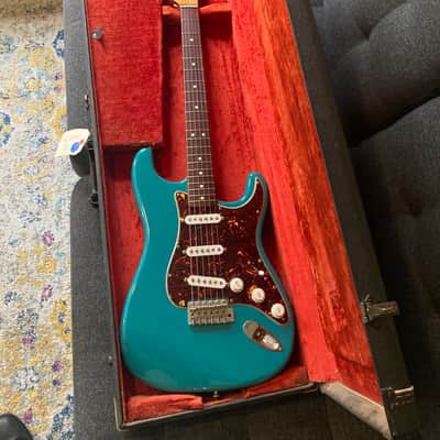 Fernandes The Revival 1983 - Turquoise w/ Duncan Pickups image 2