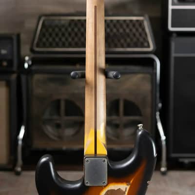 Nash S-57 Electric Guitar - 2-Tone Sunburst with Hardshell Case image 7