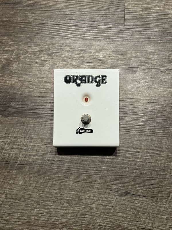 Orange FS-1 Single Button Amp Footswitch 2010s - White image 1