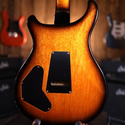 PRS DGT 10-Top Electric Guitar with Bird Inlays Tri Color Sunburst Korina Back, Flamed Maple Neck, Zirocote Fretboard 8394 image 13