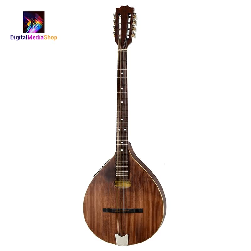 Hora M1087-EQ Brown Octave Mandolin – Solid Wood – Made in Romania image 1