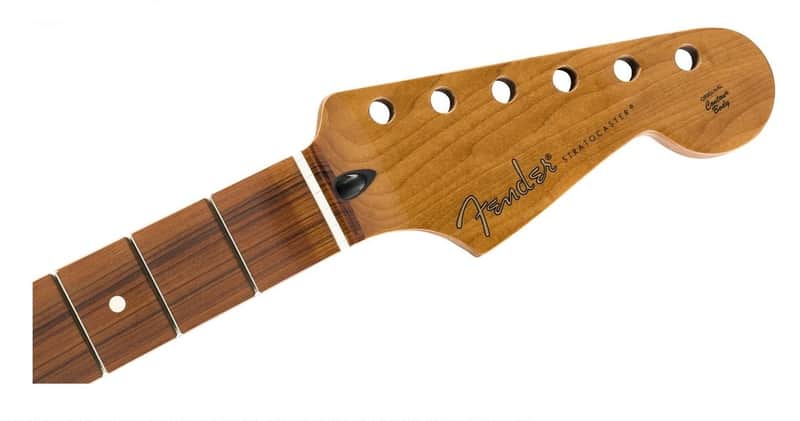 Fender® Roasted Maple Stratocaster Neck "C" Shape Pau Ferro Fingerboard 21 Frets image 1