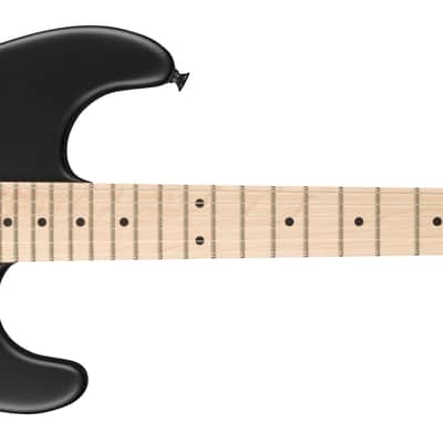Charvel Jim Root Signature Pro-Mod San Dimas Style 1 HH FR E Satin Black 2022 w/ Softshell Case image 4